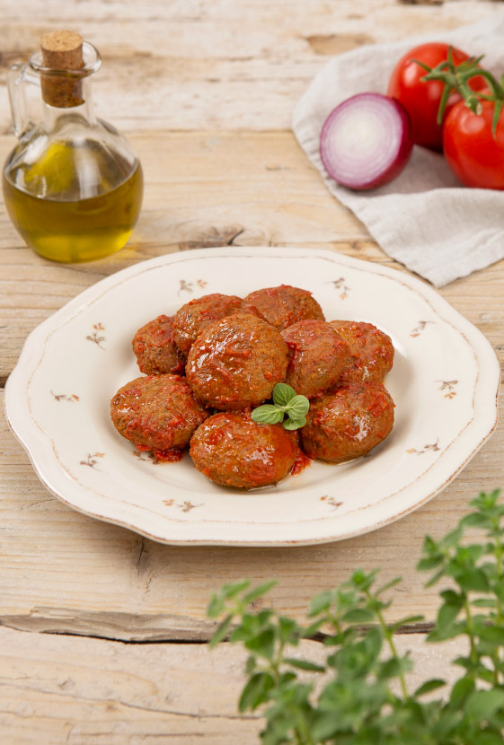 Fleischbällchen in Tomatensauce