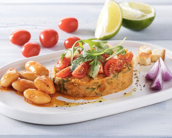 Γίγαντες Γιαχνί Paliria Κρέμα με Ντοματίνια & Μοσχολέμονο