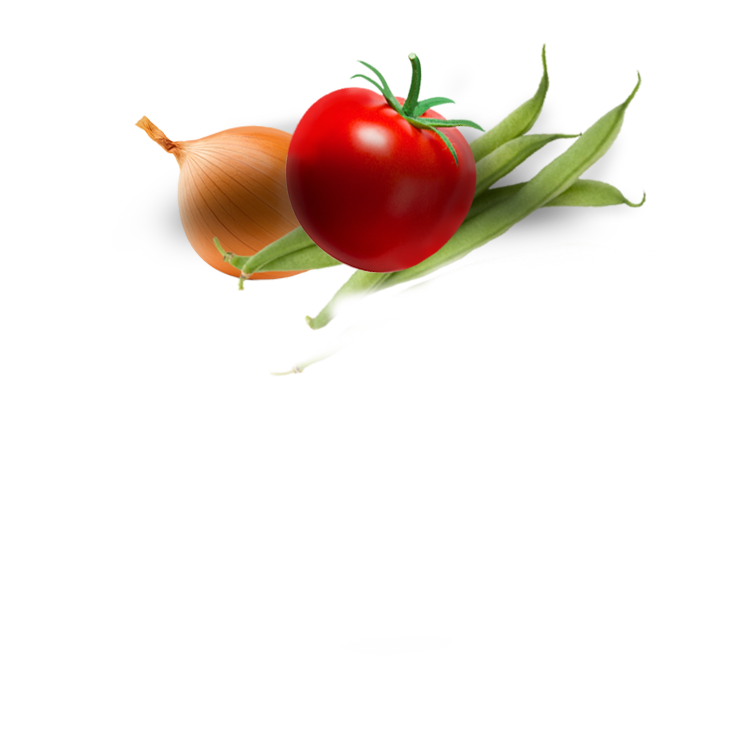 Grüne Bohnen in Zwiebel-Tomatensauce