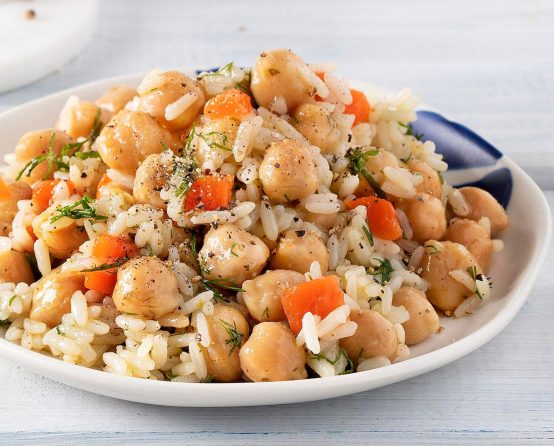 Risotto mit Kichererbsensuppe Paliria