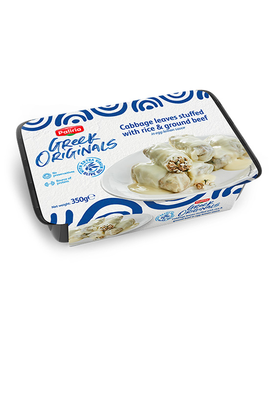 Cabbage Dolmas with minced meat