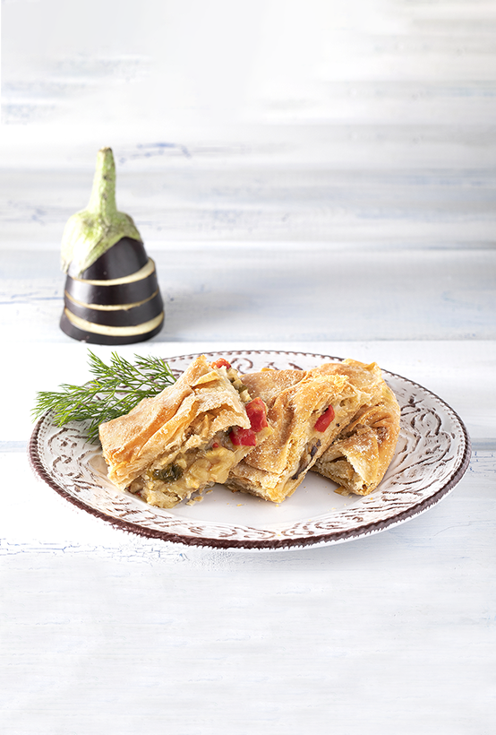 Πίτα με Πολτό Ψητής Μελιτζάνας Pailria