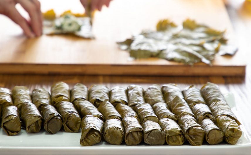 Stuffed vine leaves