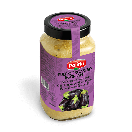 Pulp of roasted eggplants