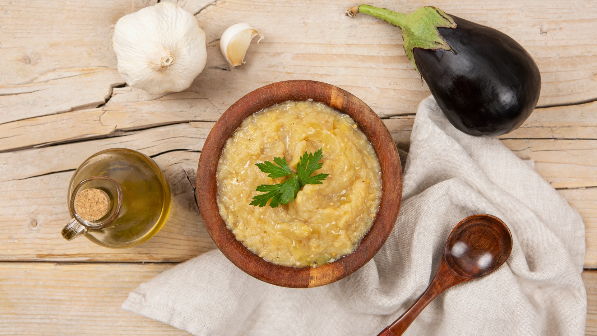 Pulp of Roasted Eggplants for professionals