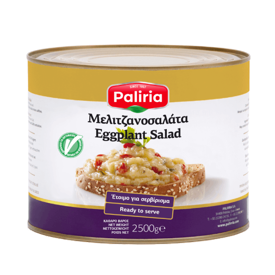 Salat mit auberginen