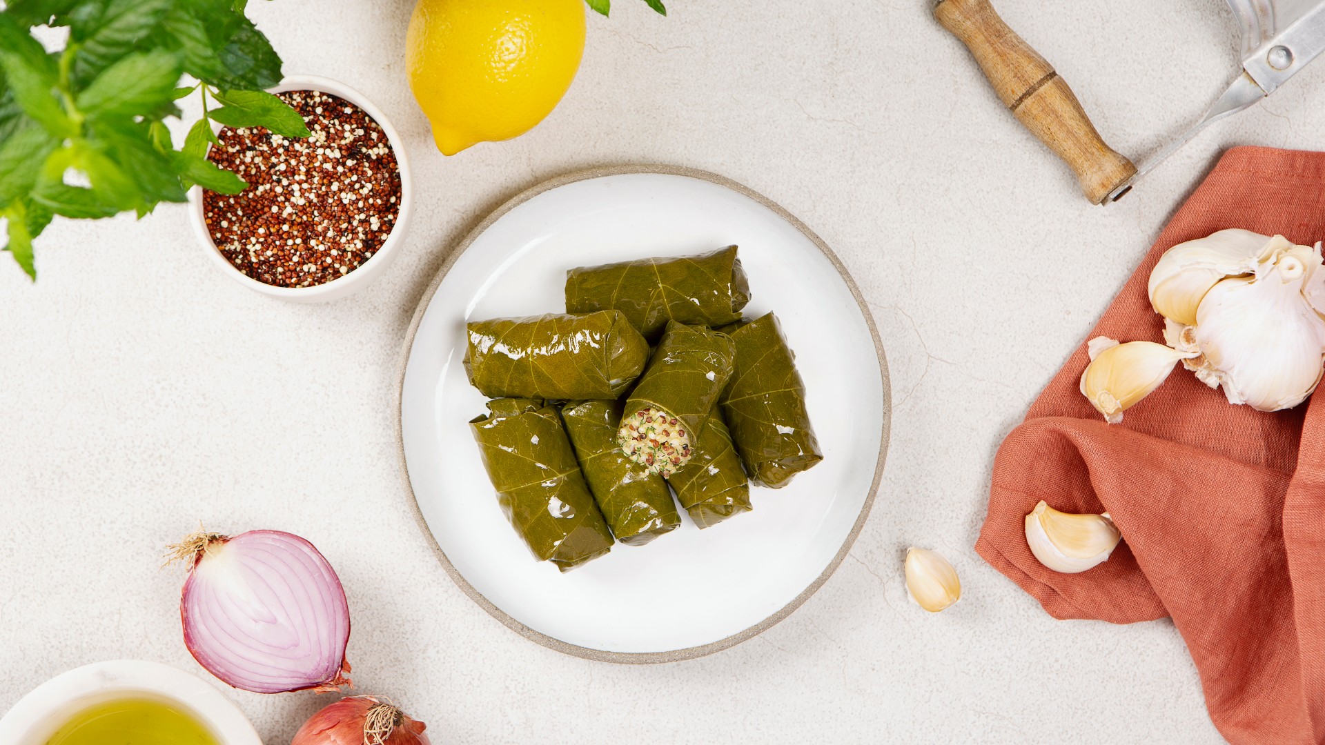 Quinoa Dolmas