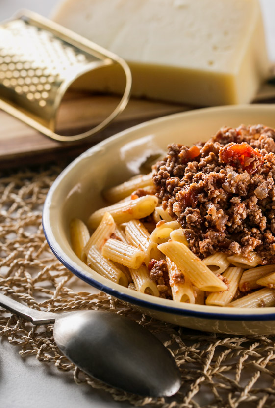 Πένες με κιμά