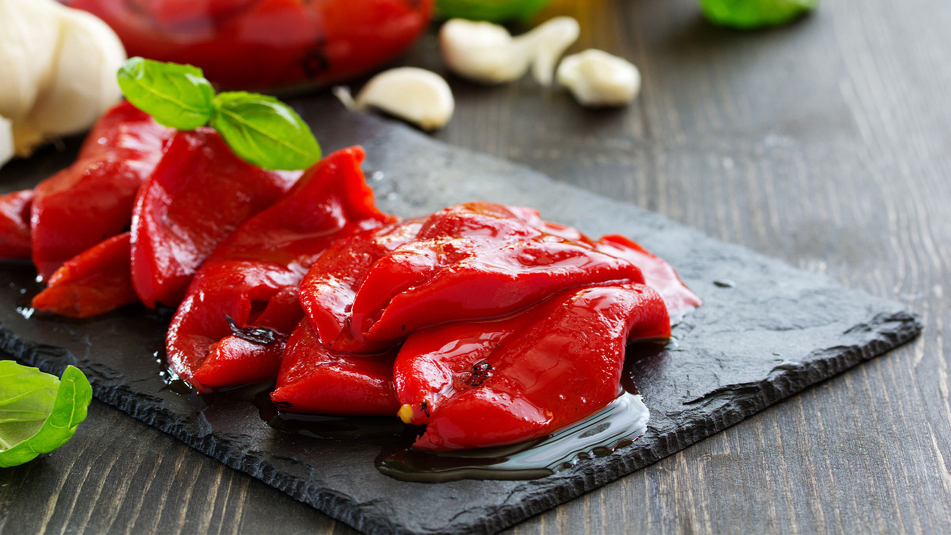 Roasted Red Peppers in brine