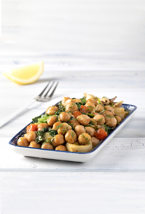 Σουπιές φρικασέ με Ρεβιθάδα Paliria