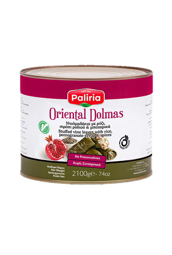 Ντολμαδάκια με ρύζι, σιρόπι ροδιού & μπαχαρικά για επαγγελματίες