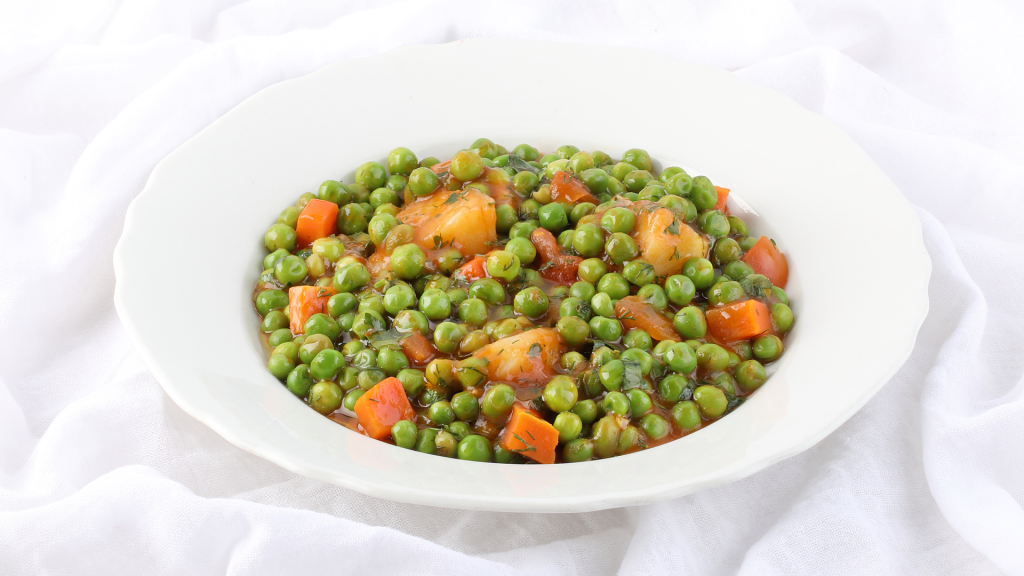 Peas with Potatoes Paliria