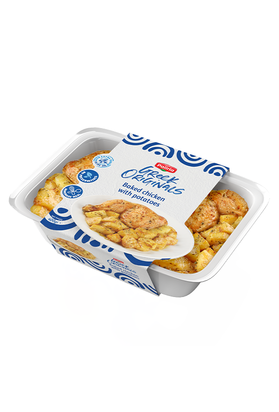 Baked chicken with potatoes