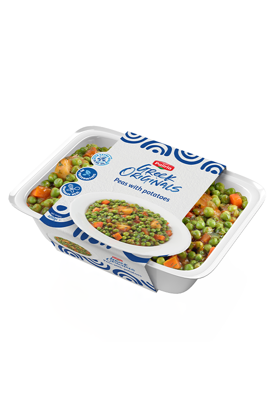 Erbsen mit Kartoffeln