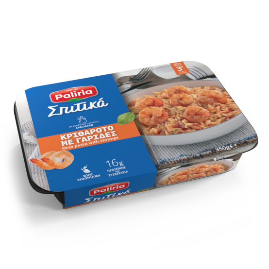 Κριθαρότο με γαρίδες