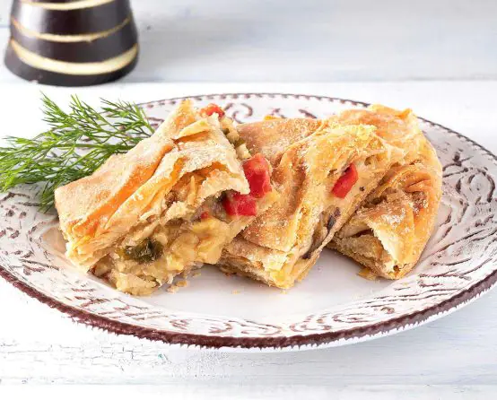 Πίτα με Πολτό Ψητής Μελιτζάνας Pailria