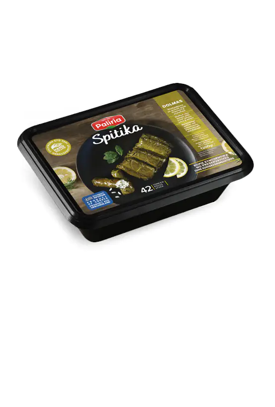 Spitika, Stuffed vine leaves with fresh lemon juice & herbs, for professionals