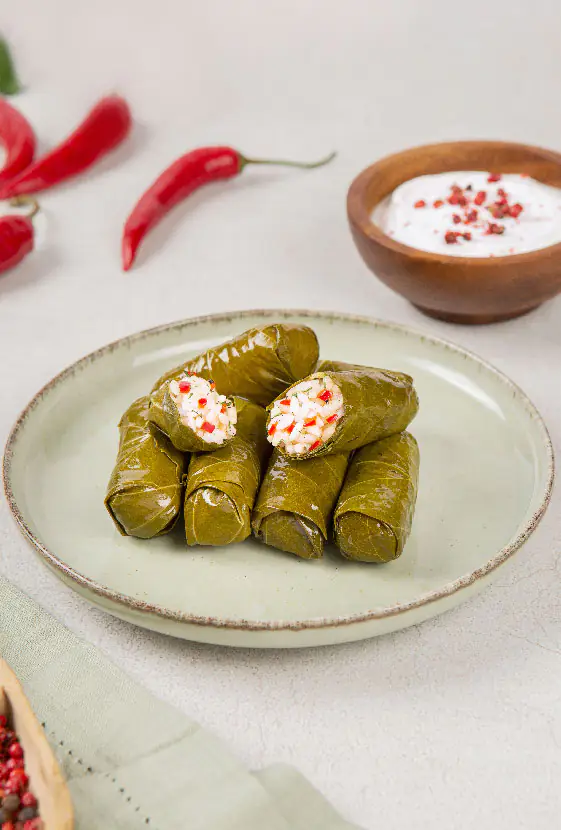 Sweet & Spicy Dolmas