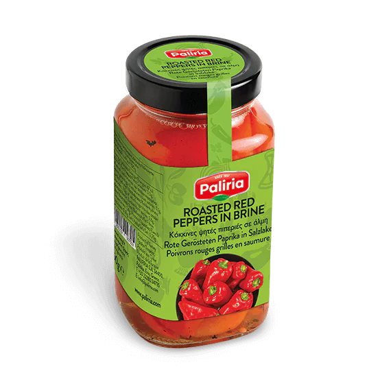 Κόκκινες Ψητές Πιπεριές σε άλμη