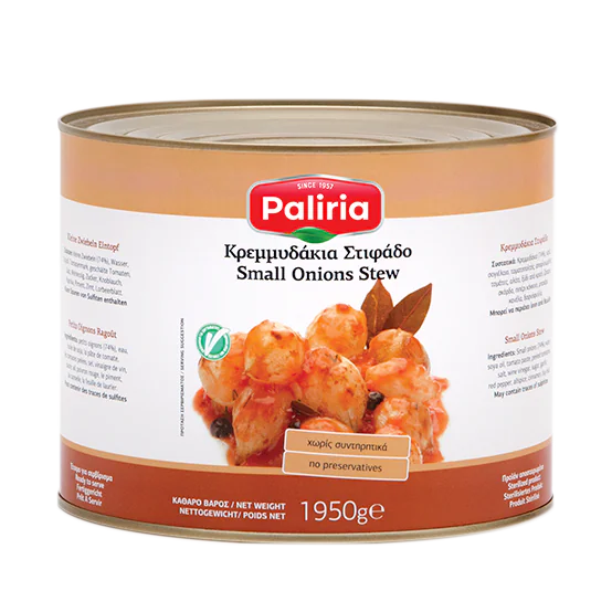 Small onions stew for professionals