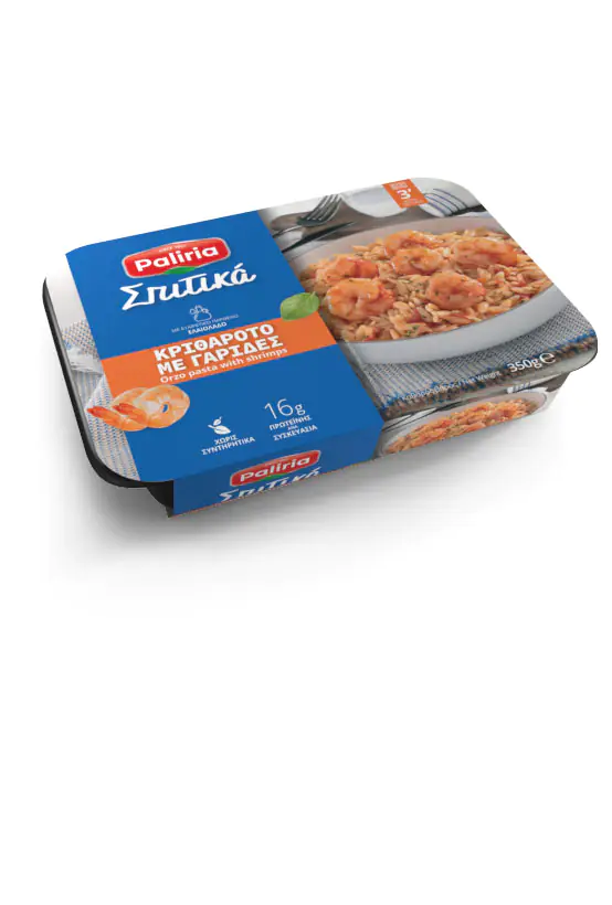 Κριθαρότο με γαρίδες